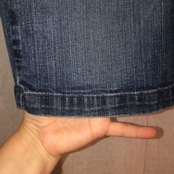 Guess 29 Low Rise Blue Denim Bermuda Shorts - Picture 7 of 13